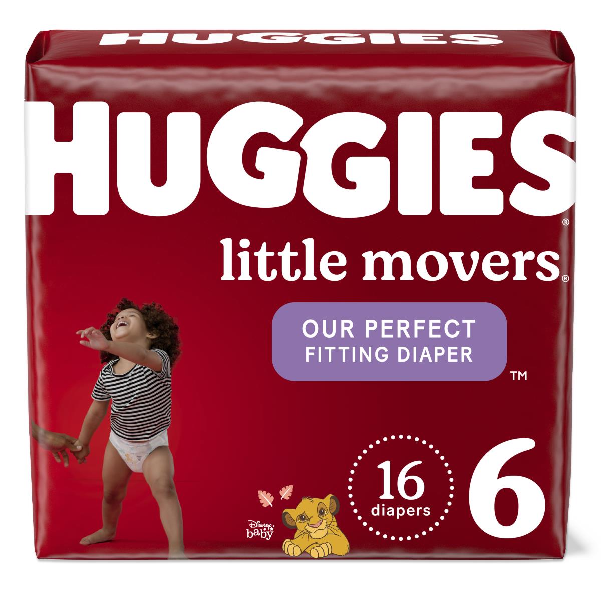 Medline Huggies Little Movers Diapers