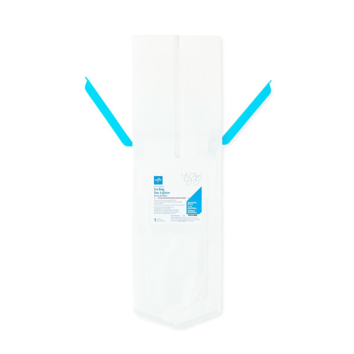 Medline Refillable Ice Bags with Clamp Closure
