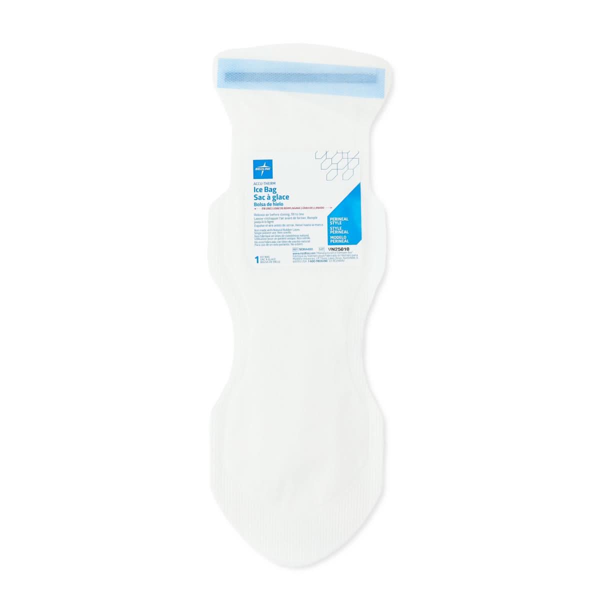 Medline Refillable Ice Bags with Flexible Wire Closure
