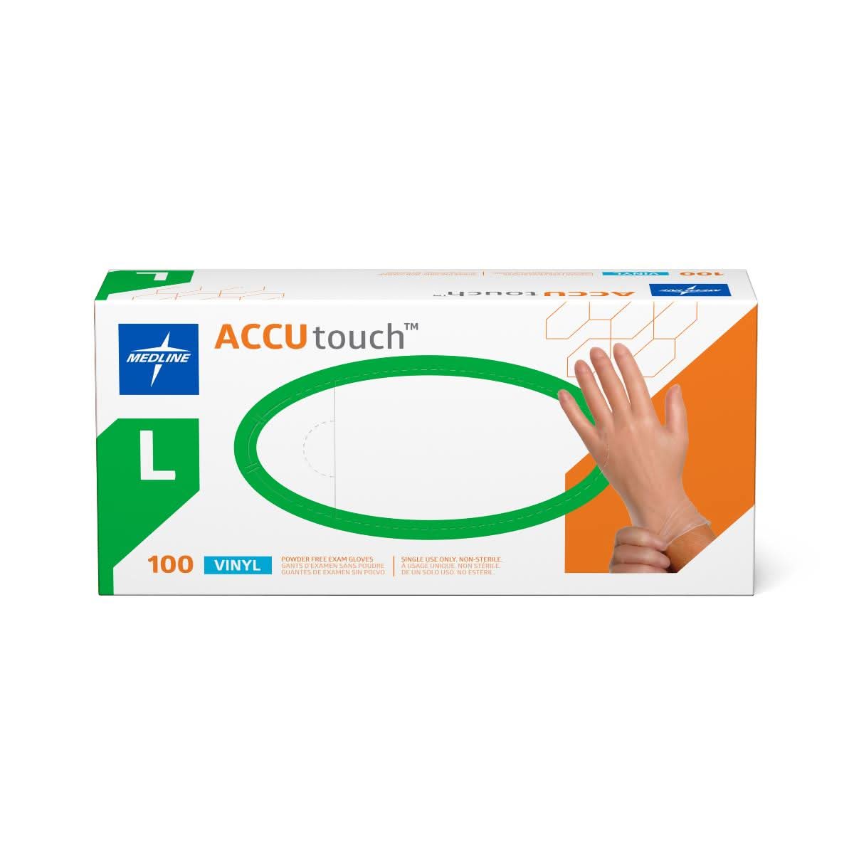 Medline Accutouch Synthetic Exam Gloves - CA Only