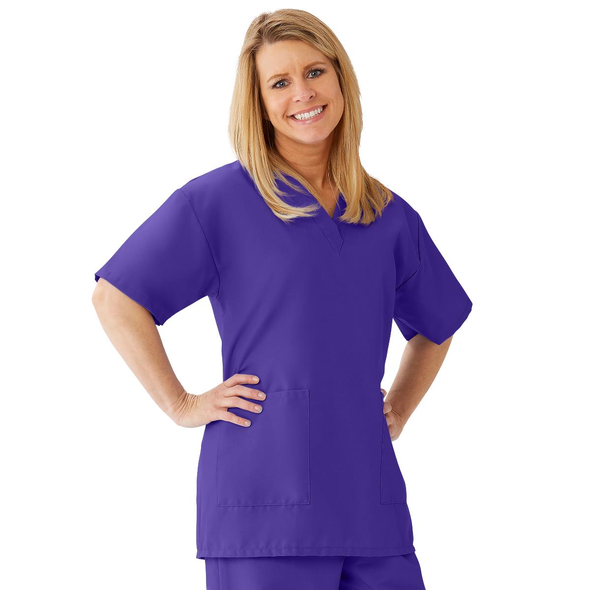 Medline AngelStat Women's 2-Pocket Scrub Tops (Style 893)