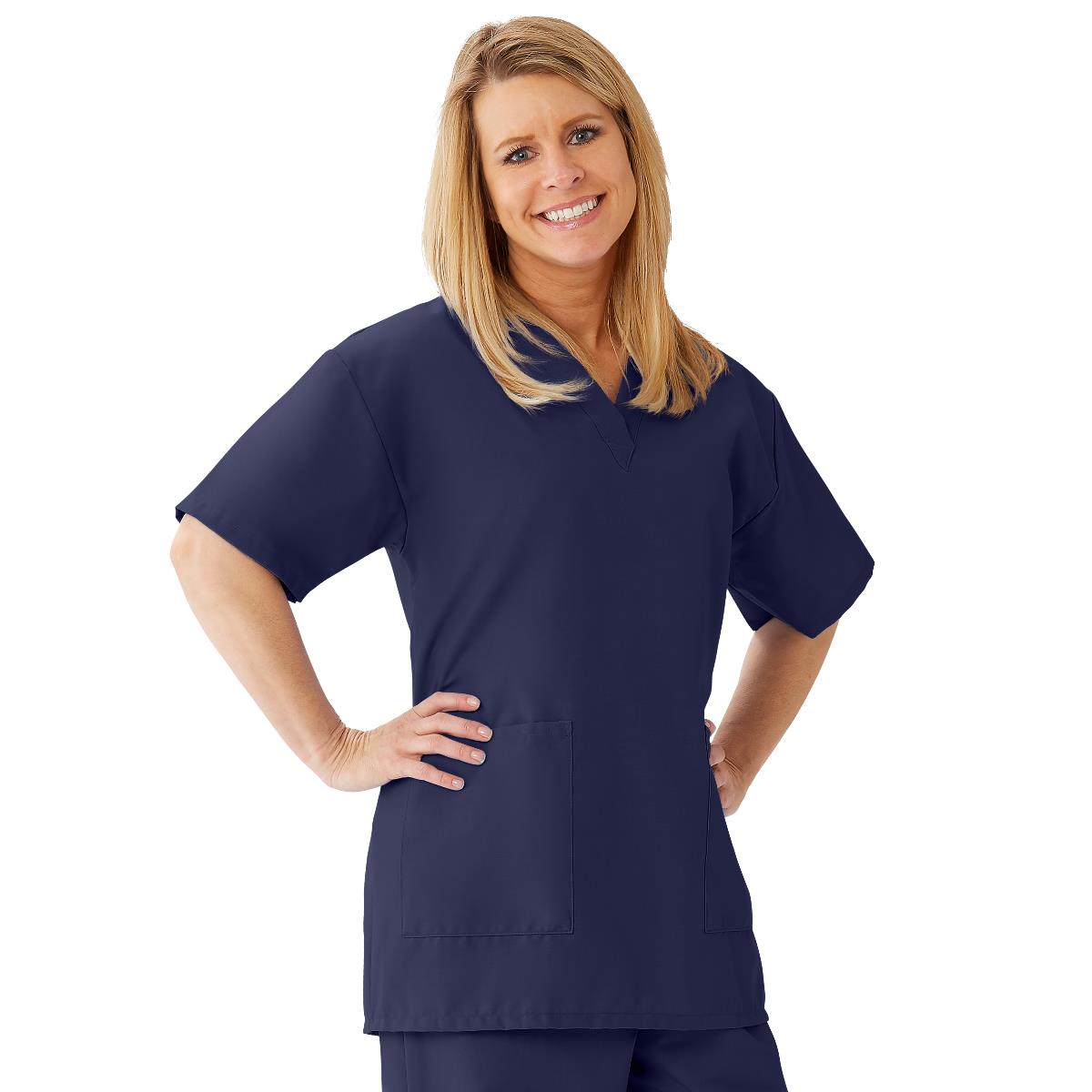 Medline AngelStat Women's 2-Pocket Scrub Tops (Style 893)