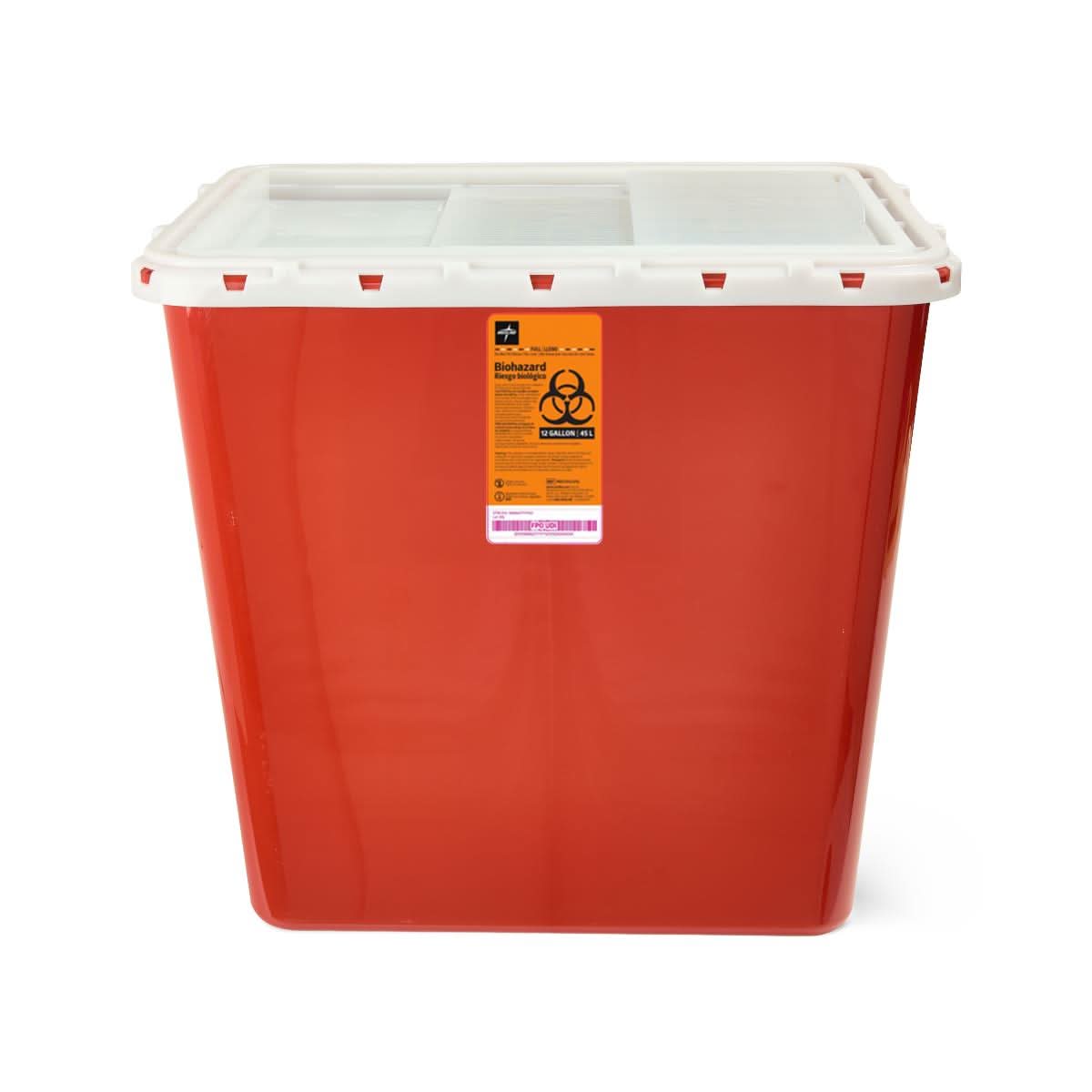 Medline Large Biohazard Containers