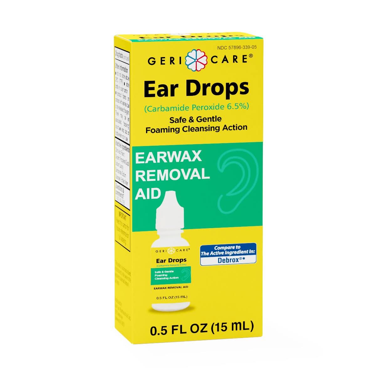 Medline Carbamide Peroxide Ear Wax Removal Drops