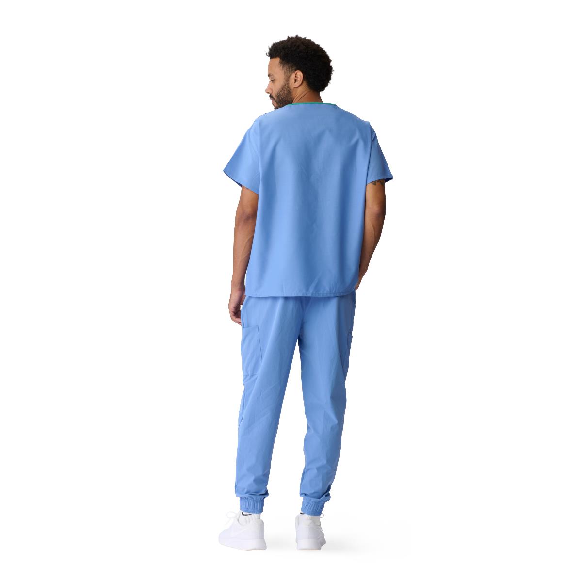 Medline ComfortEase Unisex Reversible 1-Pocket Scrub Tops (Style 910)