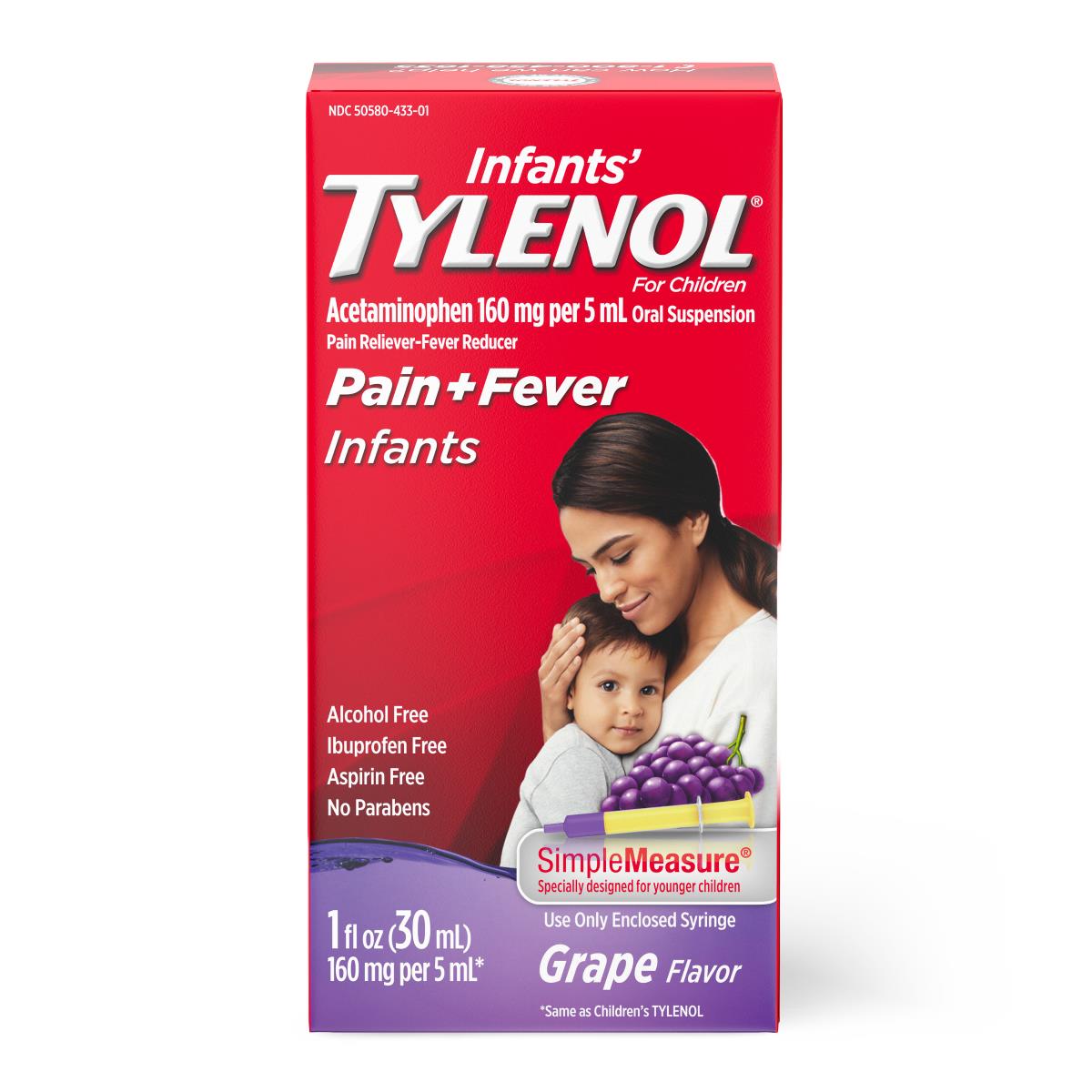 Medline Tylenol Children's Pain + Fever Oral Suspension