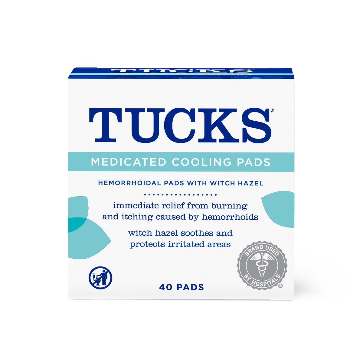 Medline TUCKS Medicated Cooling Pads