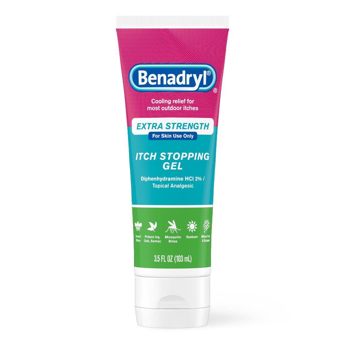 Medline Benadryl Cooling Relief Extra Strength