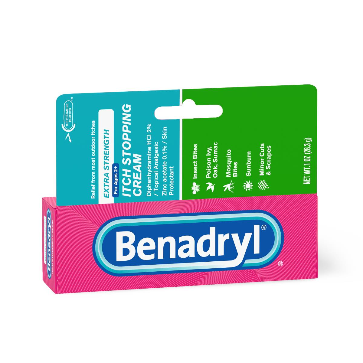 Medline Benadryl Cooling Relief Extra Strength