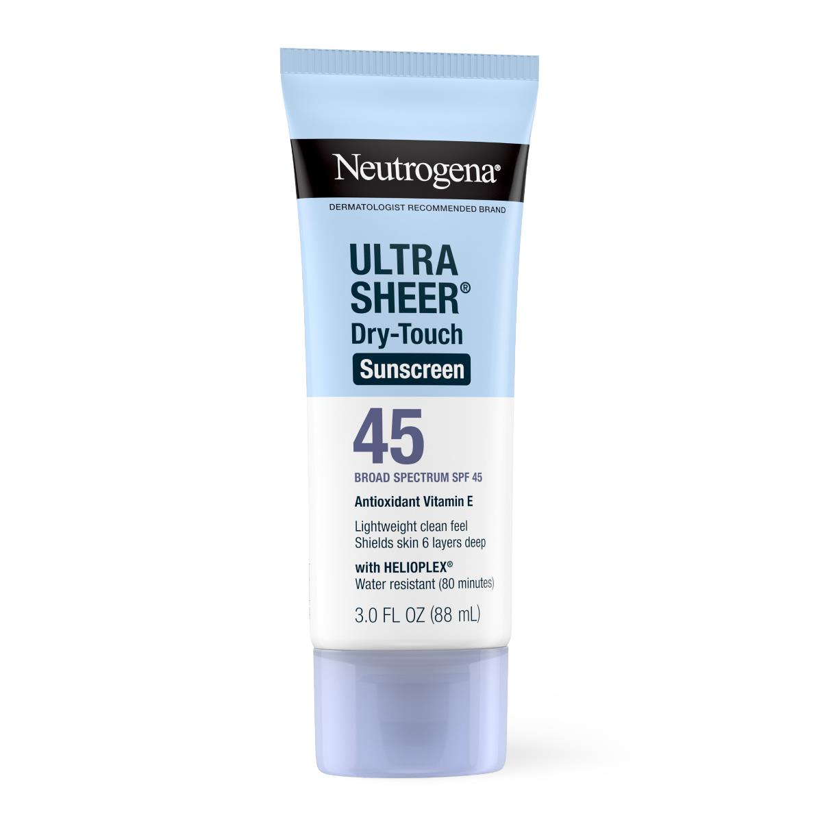Medline Neutrogena Ultra Sheer Dry-Touch Sunscreens