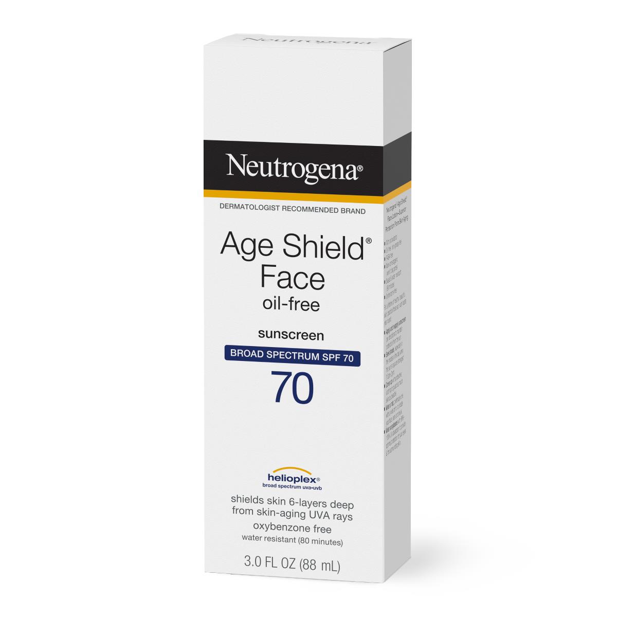 Medline Neutrogena Age Shield Face Lotion
