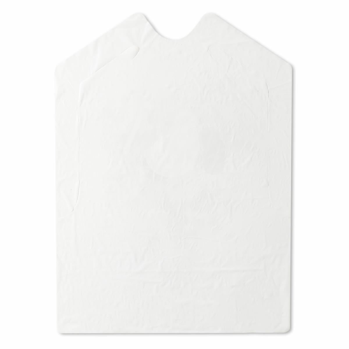 Medline Tie-On Disposable Waterproof Plastic Bibs