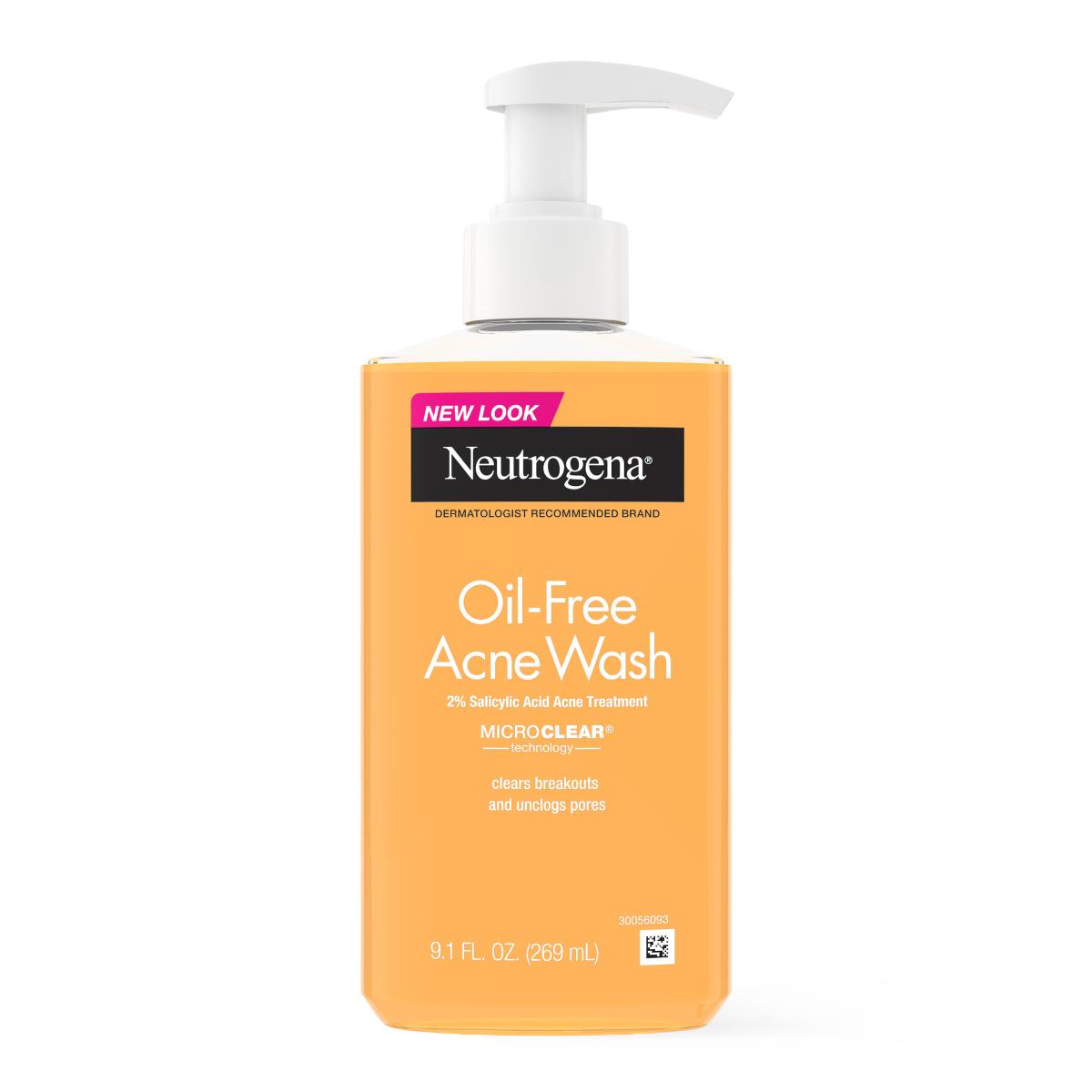 Medline Neutrogena Oil-Free Acne Wash
