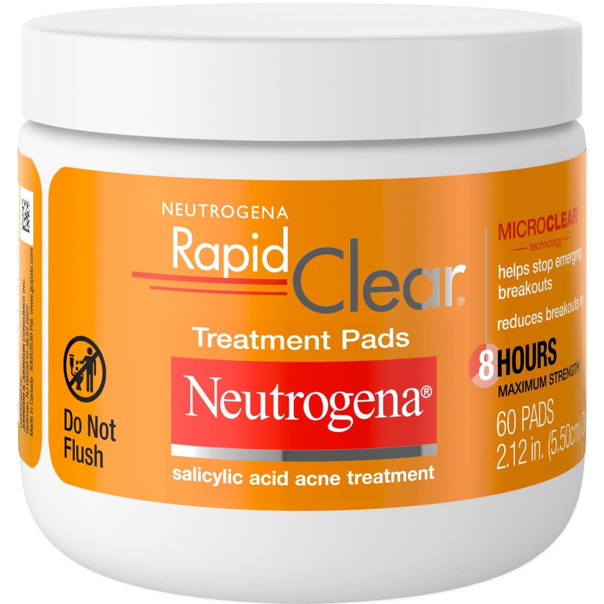 Medline Neutrogena Rapid Clear Treatment Pads