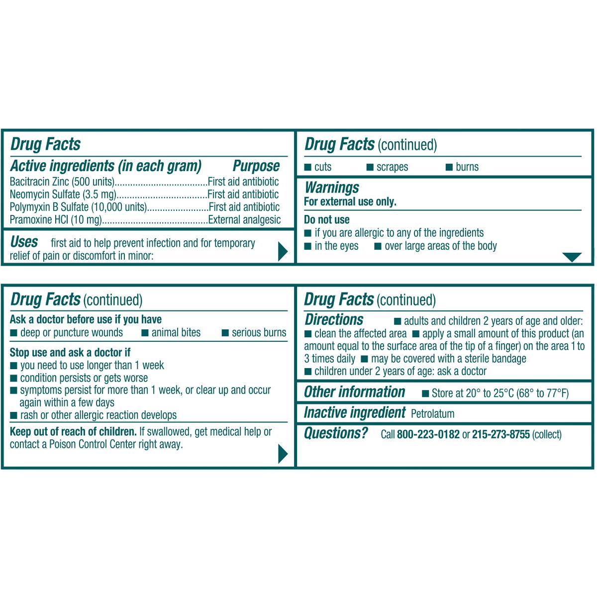 Medline Neosporin Original Triple Antibiotic Ointment