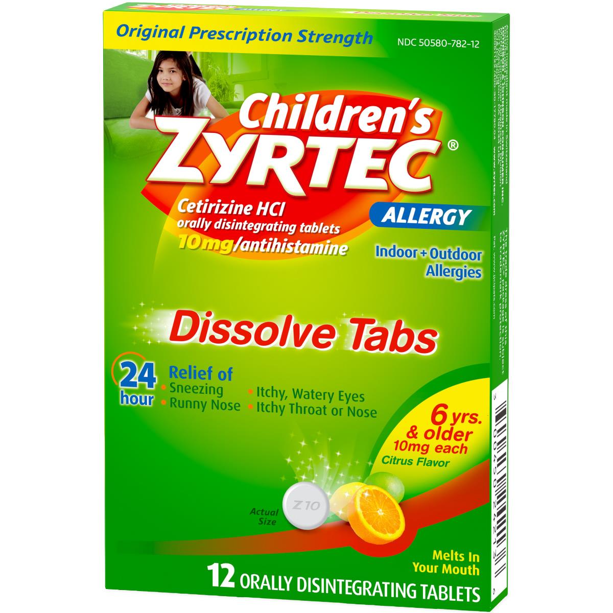 Medline Zyrtec 24-Hour Allergy-Relief Medication
