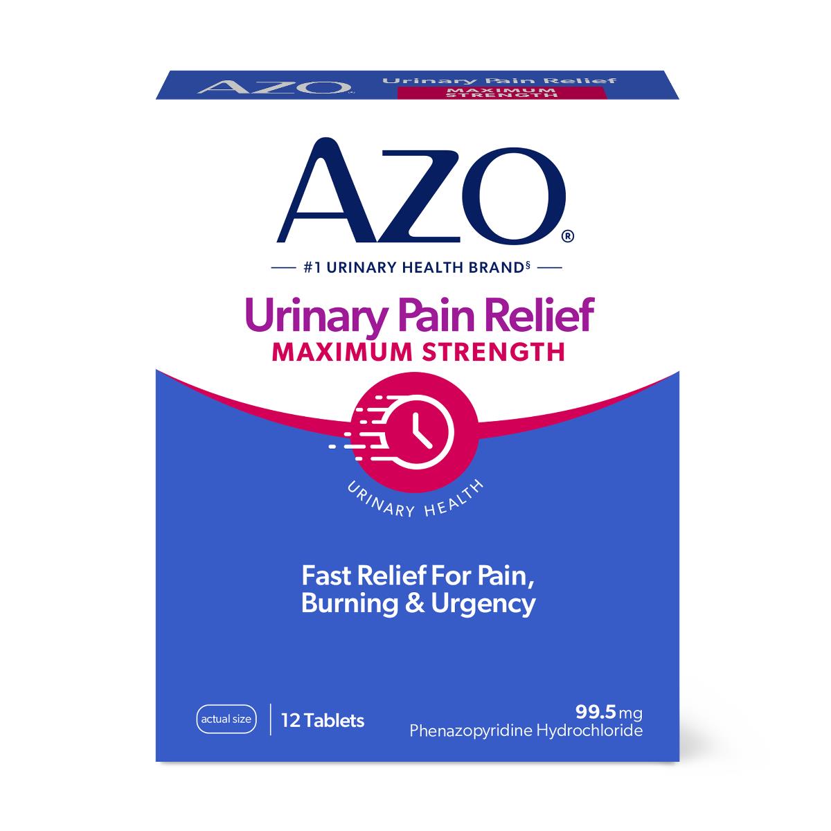 Medline AZO Urinary Pain Relief Tablets