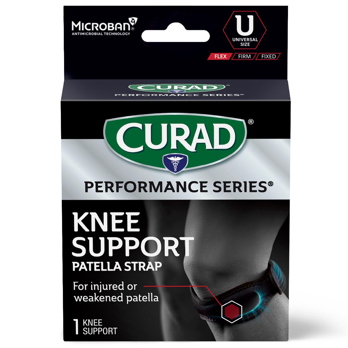 Medline CURAD Performance Series Deluxe Patella Straps