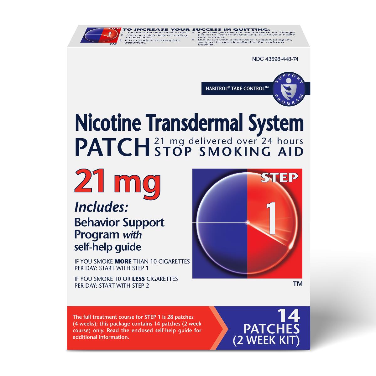 Medline Habitrol Nicotine Transdermal Patches