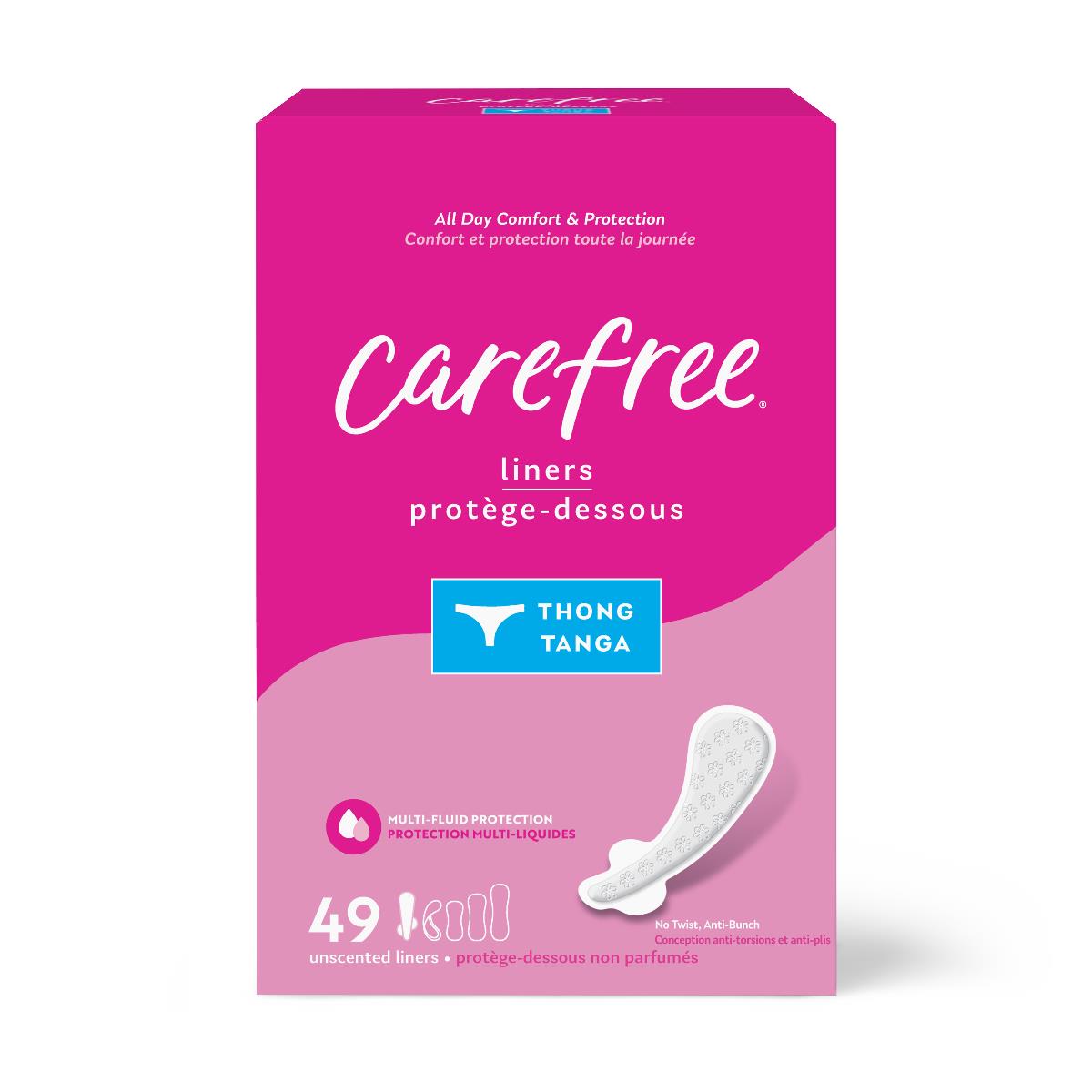 Medline Carefree Panty Liners
