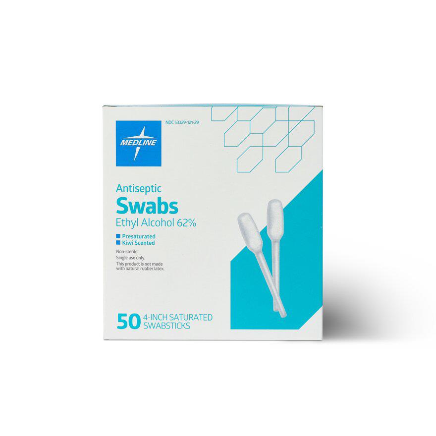 Medline 62% Ethyl Alcohol Antiseptic Swabs