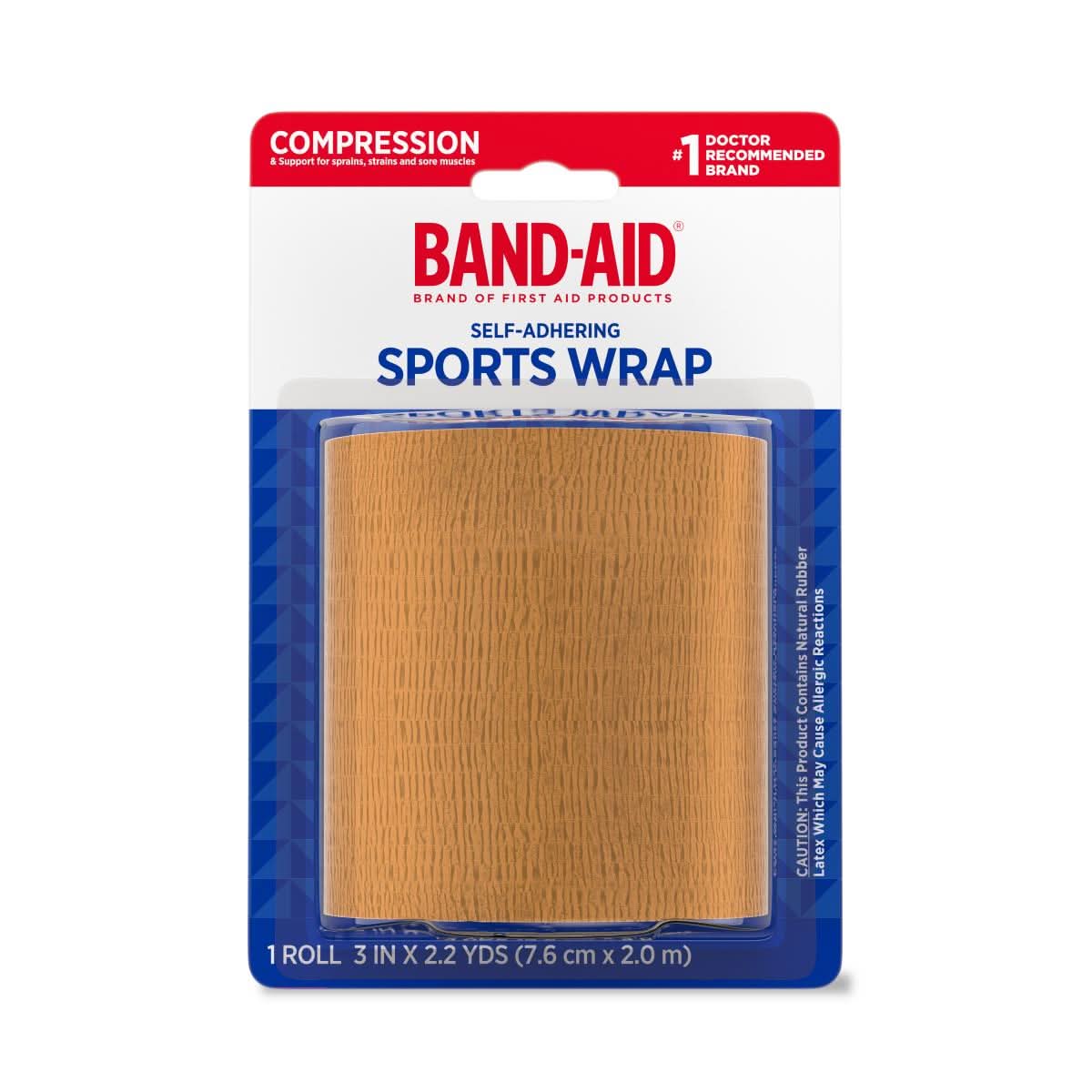 Medline Coach Self-Adhering Sports Wrap