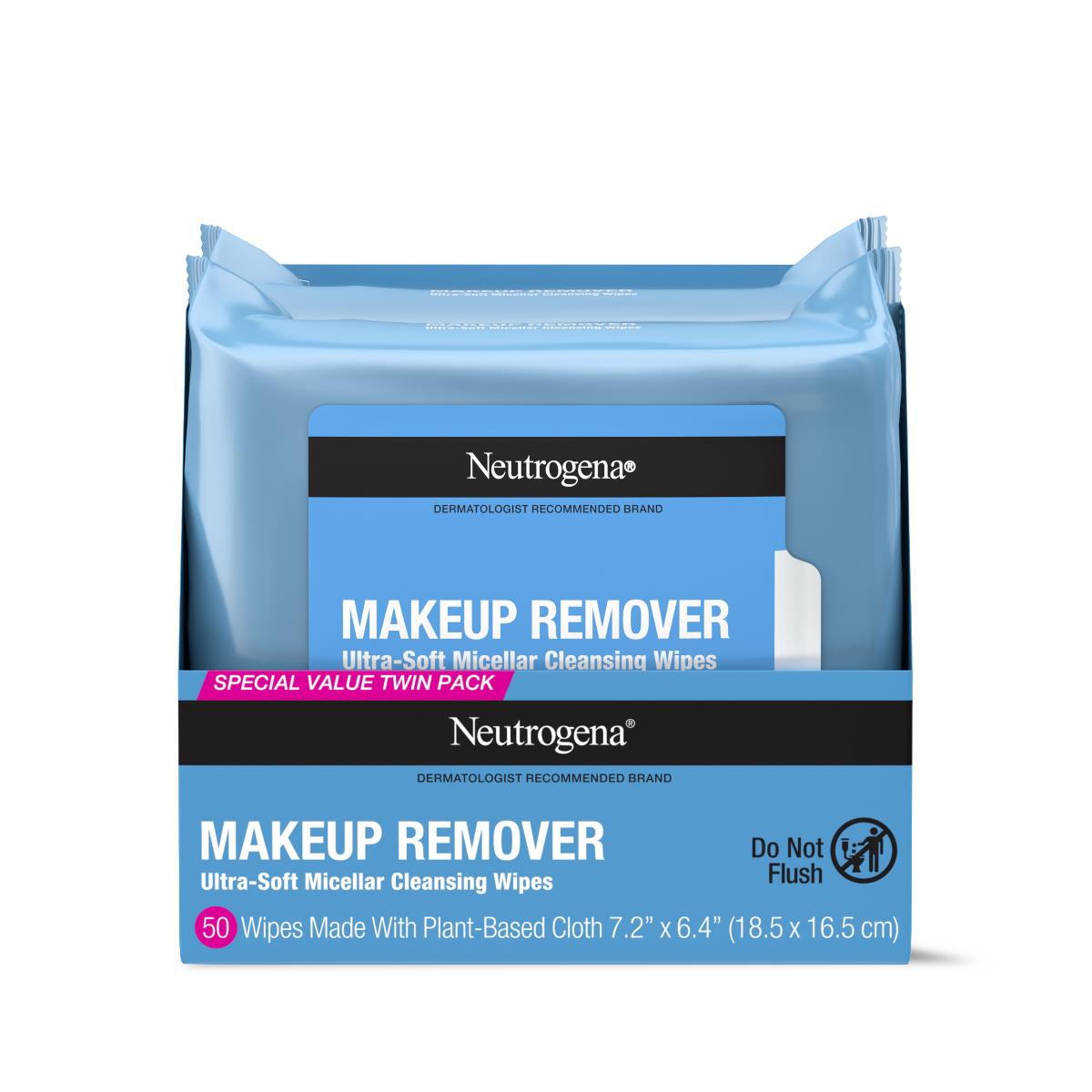 Medline Neutrogena Make-Up Remover Cleansing Towelettes