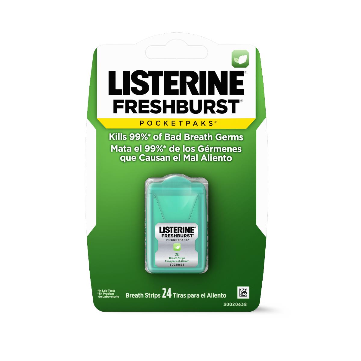 Medline Listerine PocketPaks Fresh Breath Strips