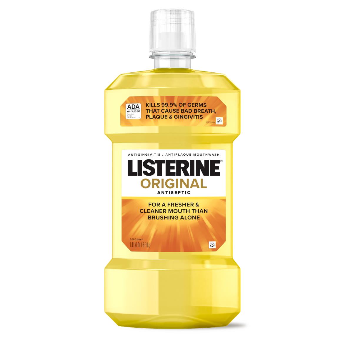 Medline Listerine Alcohol Free Mouthwash