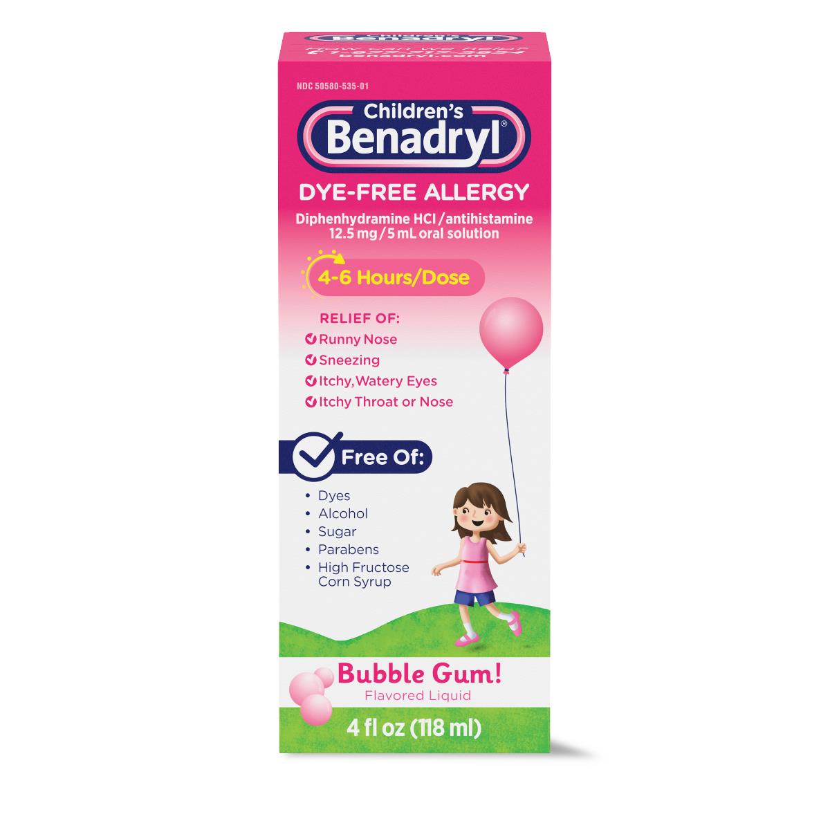 Medline Zyrtec Children's 24-Hour Allergy Syrup