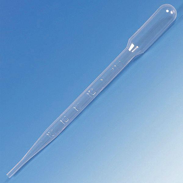 Medline Sterile Graduated 3 mL Pipettes, Small Bulb,
