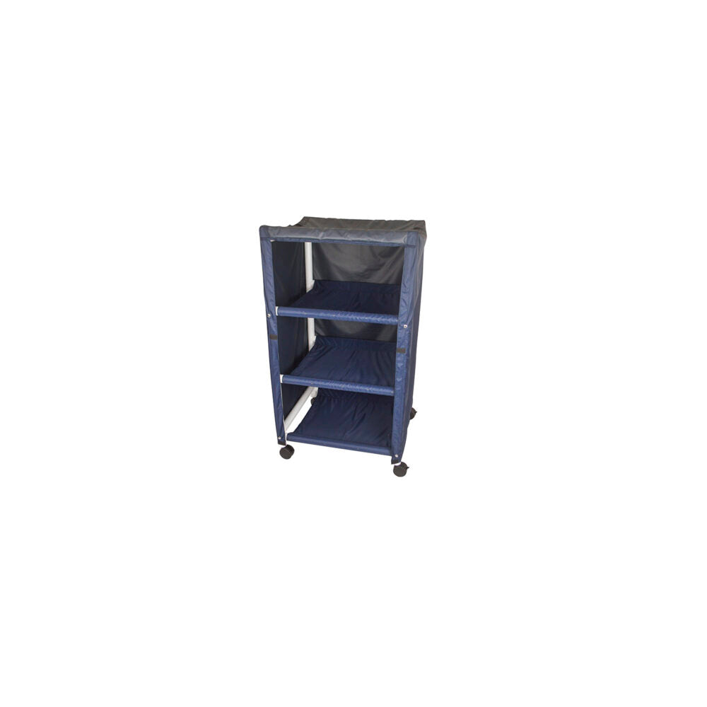 Mor-Medical Deluxe New Era Patented Infection Control 3 Nylon Material Shelves and Cover, Shelf: 20" x 25"