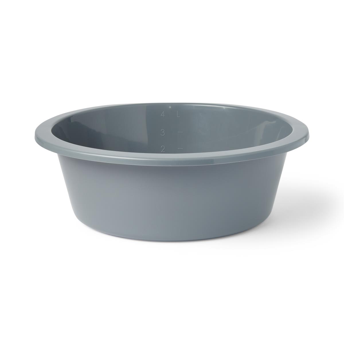 Medline Lightweight Round Plastic Washbasins