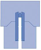 Medline Sterile CVMax Cardiovascular Split Surgical Drape