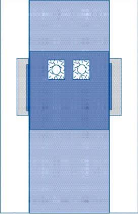 Medline 77 x 135" Femoral Angiography Surgical Drape with Pouches