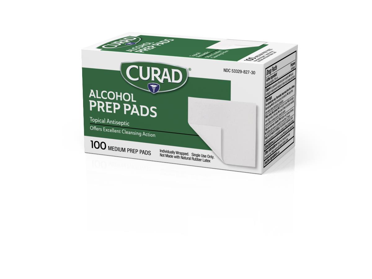 Medline CURAD Medium 2-Ply Sterile Alcohol Prep Pads