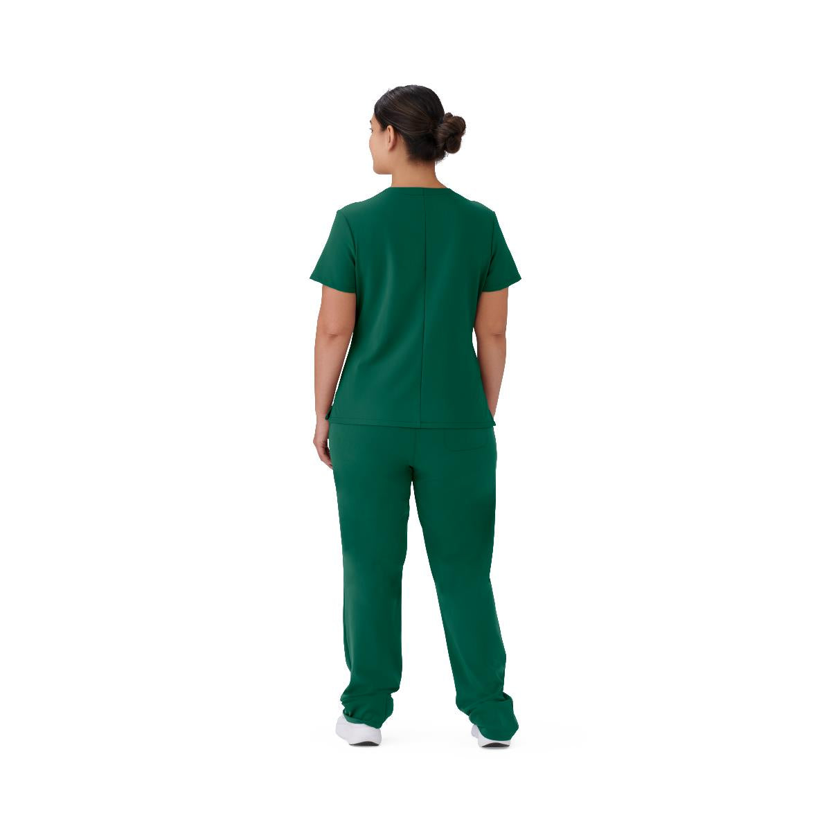 Medline Brooklyn AVE Women's Mock Wrap 2-Pocket Scrub Tops (Style 48787)
