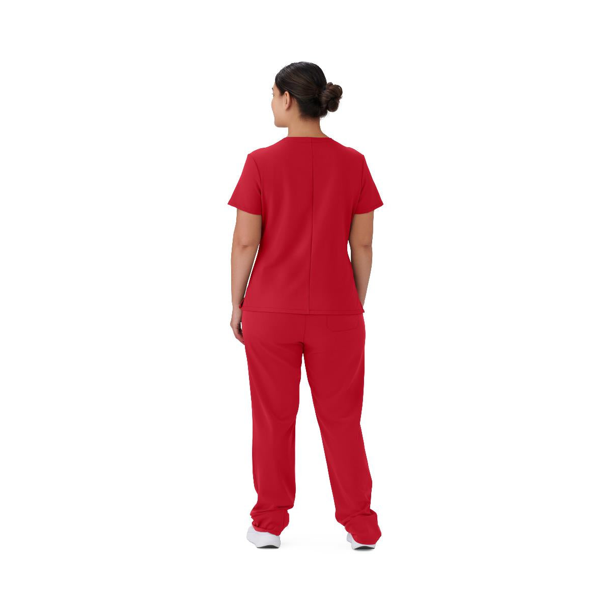 Medline Brooklyn AVE Women's Mock Wrap 2-Pocket Scrub Tops (Style 48787)