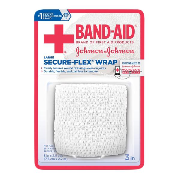 Medline BAND-AID First Aid Secure-Flex Wraps