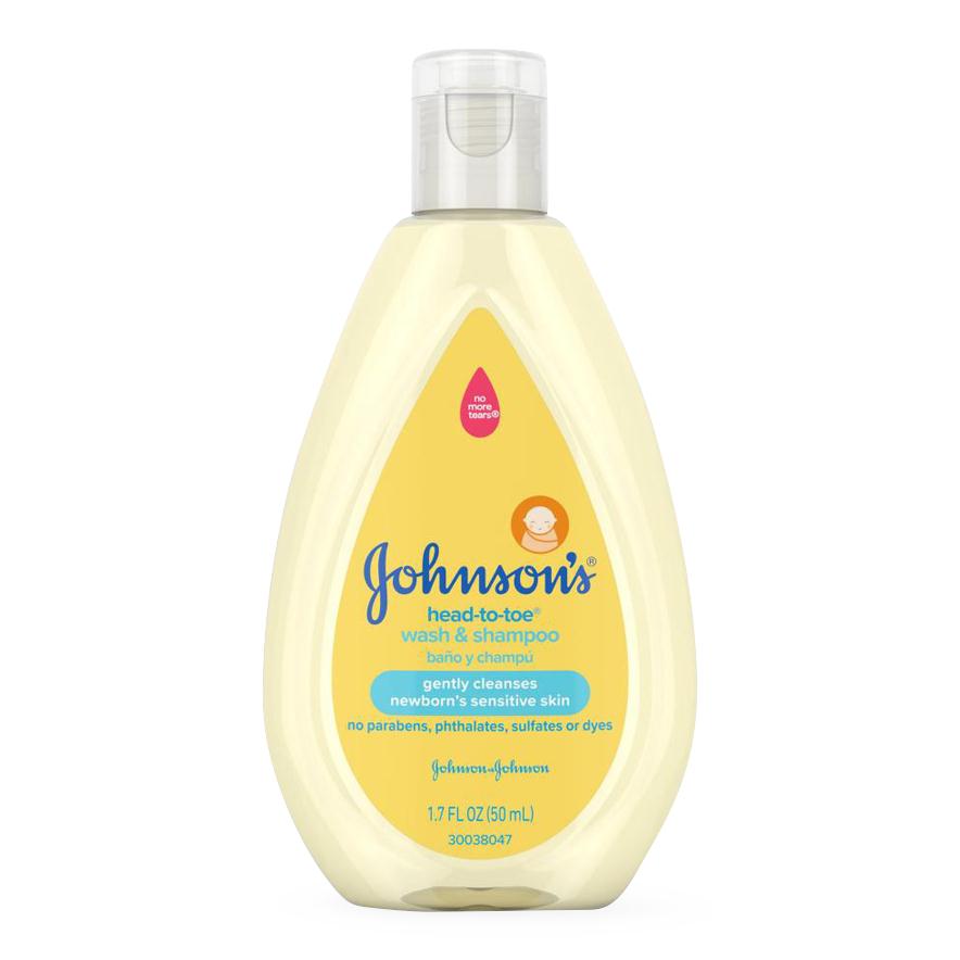 Medline Johnson's Head-to-Toe Baby Body Wash and Shampoo
