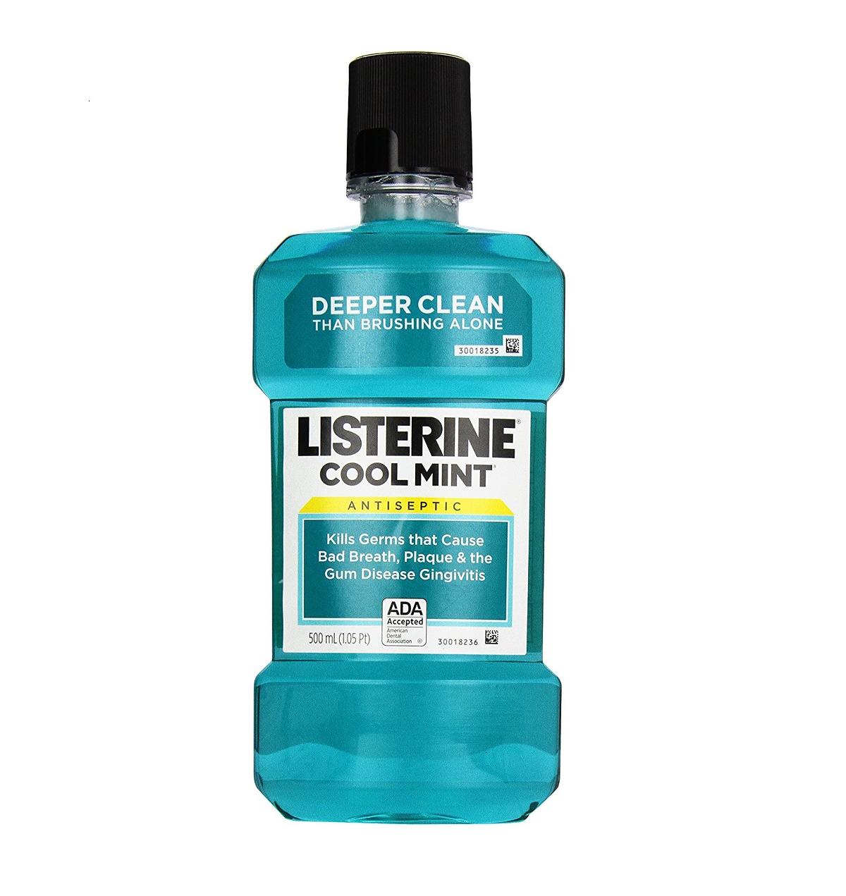 Medline Listerine Mouthwash with Alcohol
