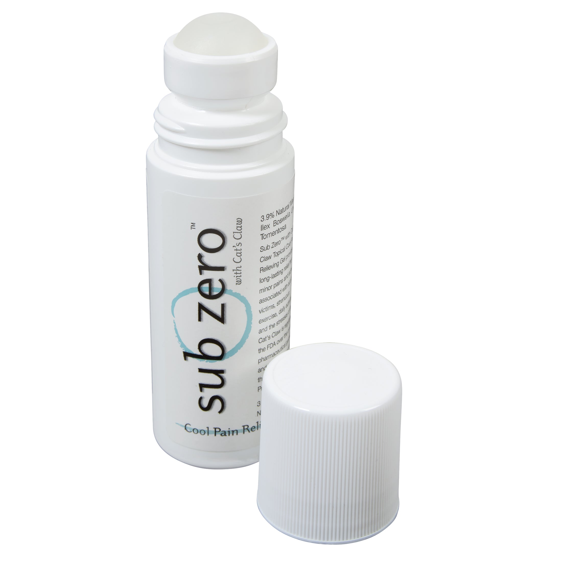 Compass Health Sub Zero Cool Pain Relieving Gel, 3 oz. Roll On