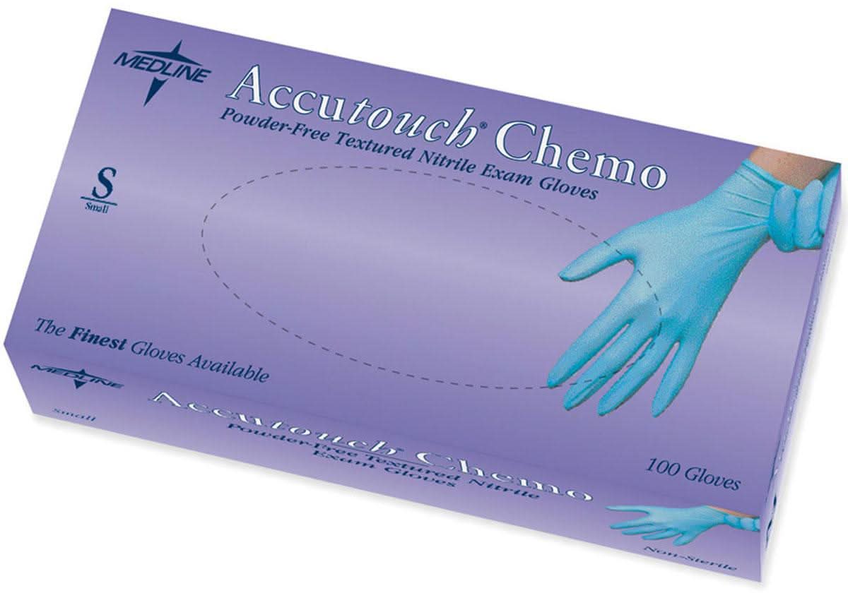 Medline Accutouch Chemo Nitrile Exam Gloves