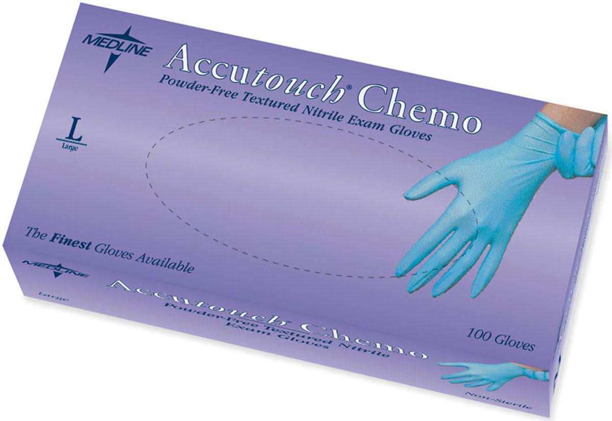 Medline Accutouch Chemo Nitrile Exam Gloves