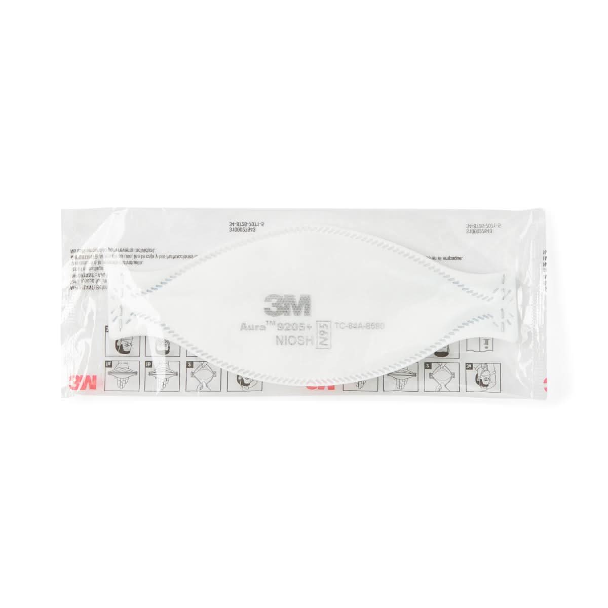 Medline 3M Aura N95 Particulate Respirator 9205+