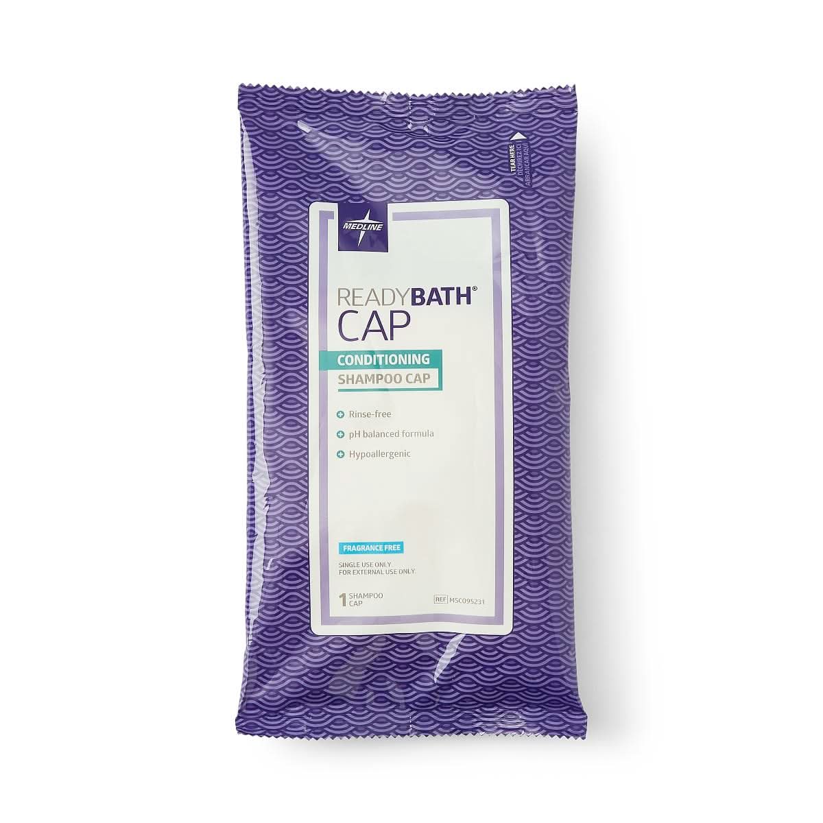 Medline ReadyBath Rinse-Free Shampoo and Conditioning Caps