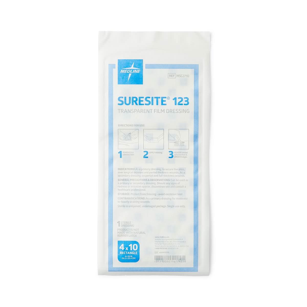 Medline Suresite 123 Transparent Dressing