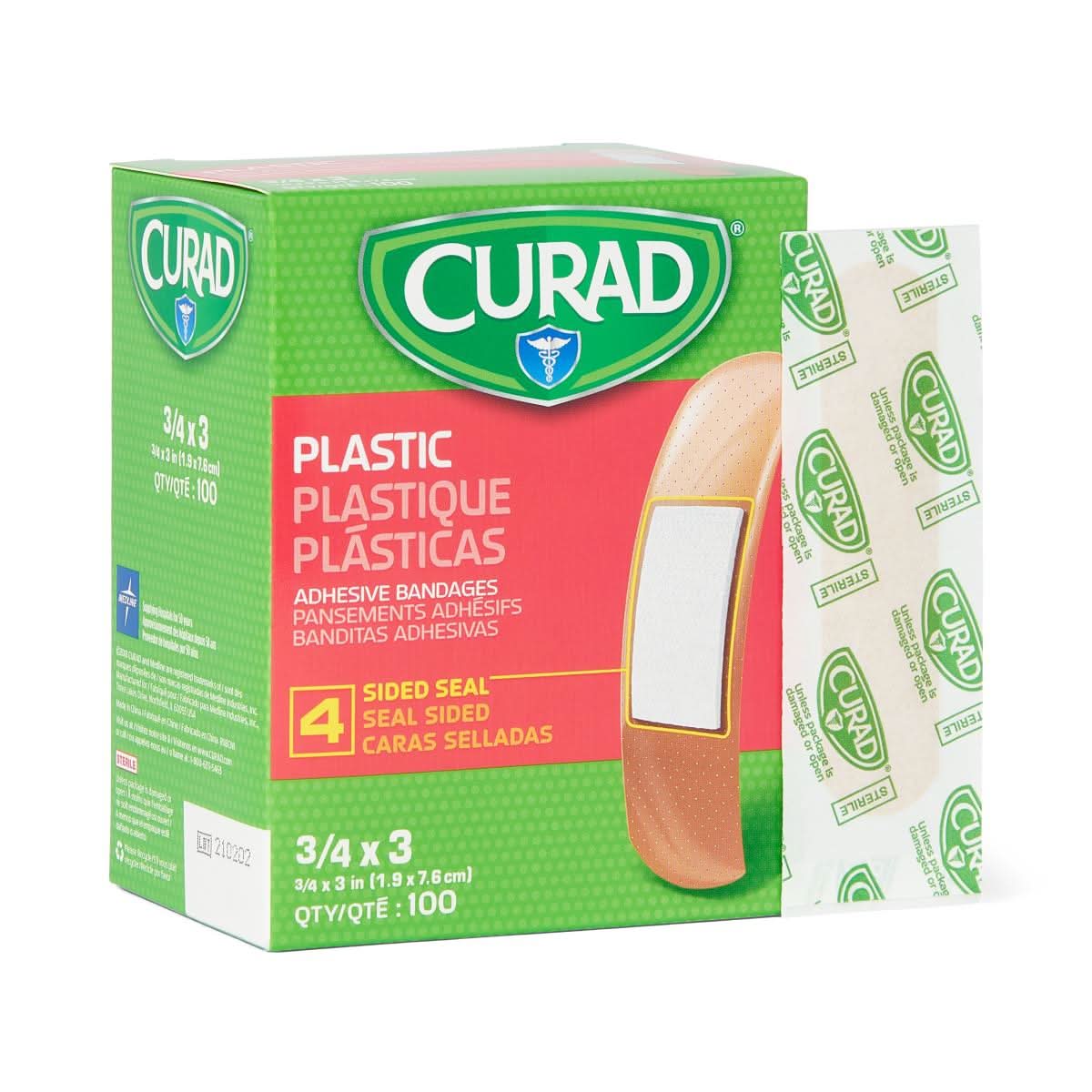Medline Curad Plastic Adhesive Bandages