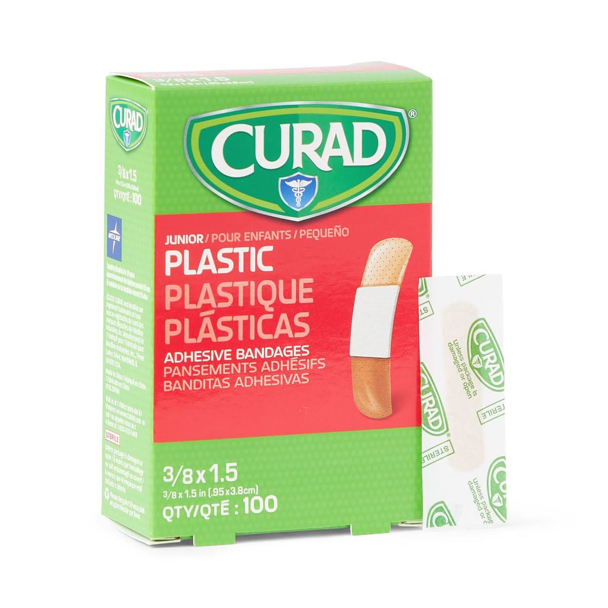 Medline Curad Plastic Adhesive Bandages