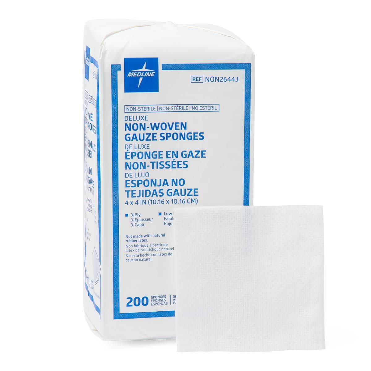 Medline Avant Deluxe Non-Sterile Gauze Sponges